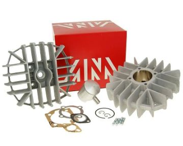 Obrázok z valec sada Airsal racing 72cc 46mm pre Puch Monza 4-rýchlosť, White speed