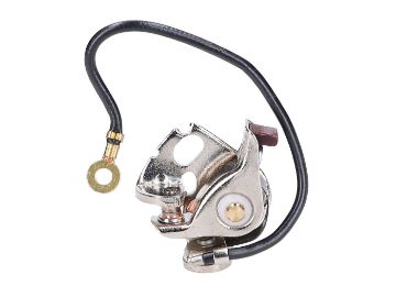 Obrázok z istič kontaktov EFFE 2387 s káblom pre moped Puch Maxi, X30, Zündapp, Kreidler, Sachs