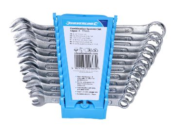 Obrázok z sada kombinovaných kľúčov 12-dielna metrická 8-19mm