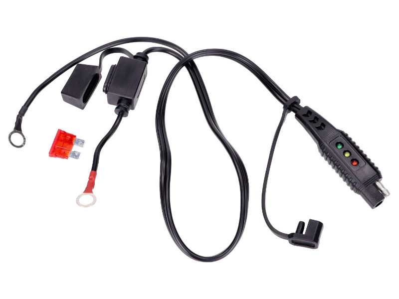 Obrázok z tester batérie a nabíjací port Fulbat Fulconnect Indicator