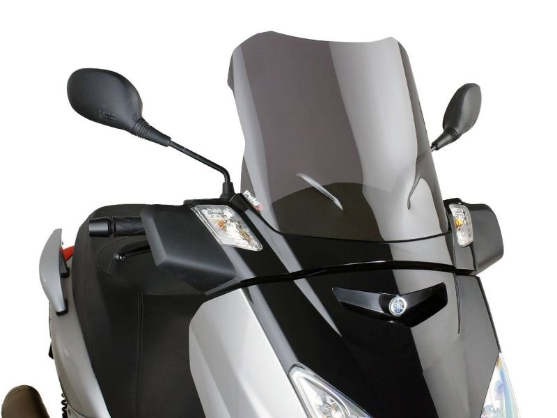 Obrázok z Plexi štít Puig V-Tech Line Touring  tmavý tónovaný pre Yamaha X-Max 125 YP125R 06-09