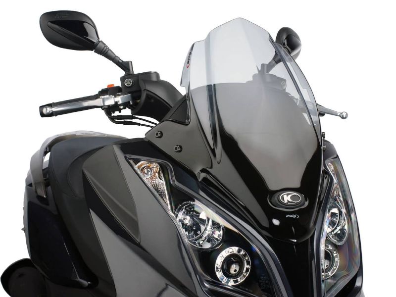 Obrázok z Plexi štít Puig V-Tech Sport tónovaný pre Kymco Downtown 125i, 300i ABS 09-14