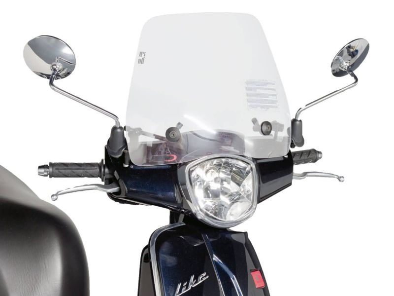 Obrázok z Plexi štít Puig Trafic transparent / číra pre Kymco Like 50, 125, 200i (09-14)