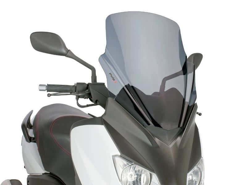 Obrázok z Plexi štít Puig V-Tech Line Touring  tmavý tónovaný pre Yamaha X-Max 125 YP125R 10-14