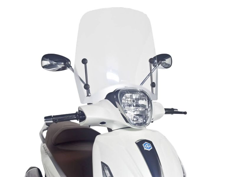 Obrázok z Plexi štít Puig T.S. transparent / číra pre Piaggio Beverly 125, 300 (11-14)