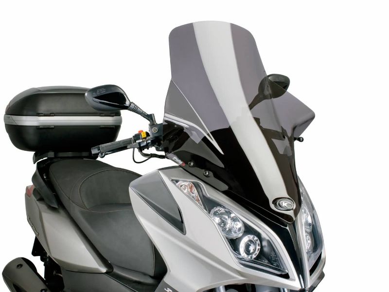 Obrázok z Plexi štít Puig V-Tech Line Touring  tmavý tónovaný pre Kymco Downtown 125i, 300i ABS 09-14