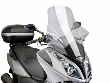 Obrázok z Plexi štít Puig V-Tech Line Touring  transparent / číra pre Kymco Downtown 125i, 300i ABS 09-14