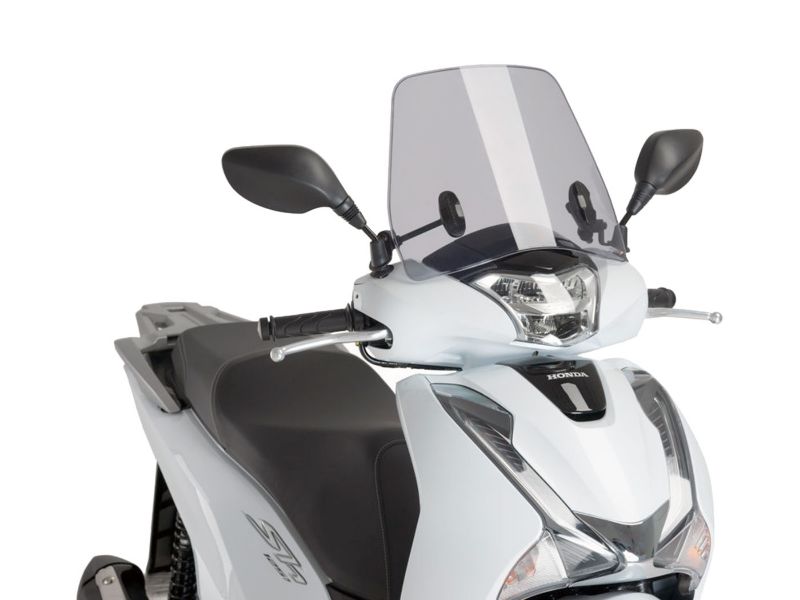 Obrázok z Plexi štít Puig Trafic tónovaný pre Honda SH Scoopy 125i, 150i 2017-