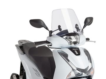 Obrázok z Plexi štít Puig Trafic transparent / číra pre Honda SH Scoopy 125i, 150i 2017-