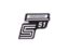 Obrázok z Nápis - emblem - samolepka S51 Enduro strieborná pre Simson S51