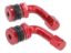 Zobraziť detaily pre ventily kolies  sada 90° zahnutá verzia - červená f. Obrázok z ventily kolies  sada 90° zahnutá verzia - červená f.