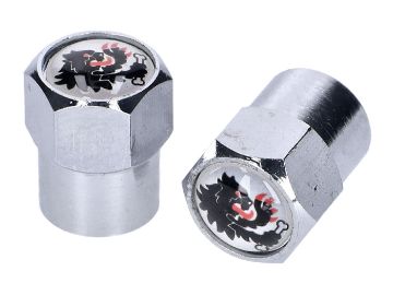 Obrázok z Čiapočky ventilov pneumatiky Malossi biela