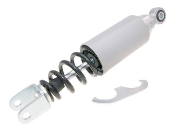 Obrázok z Tlmič zadný  carbon Sport 290mm strieborná pre / čierna farba / šedé pre Aprilia Scarabeo 50 4T (Piaggio motor )