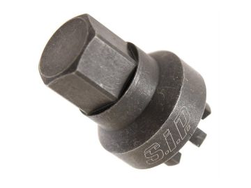 Obrázok z Adaptér na korunkovú maticu SIP pre de-montážnej spojky pre Vespa 125 V1-TS, 150 VL-Super, 160 GS, 180 SS, Rally, PX80-200, PE, Lusso -> 1994, Cosa 1, T5