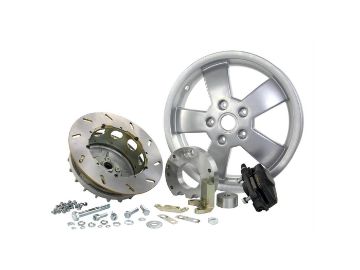 Obrázok z Konverzná sada na kotúčovú brzdu SERIE PRO upravená pre GTS 12" ráfik vnútorný zadný pravý pre Vespa PX80-200, PE, Lusso, ´98, MY, ´11