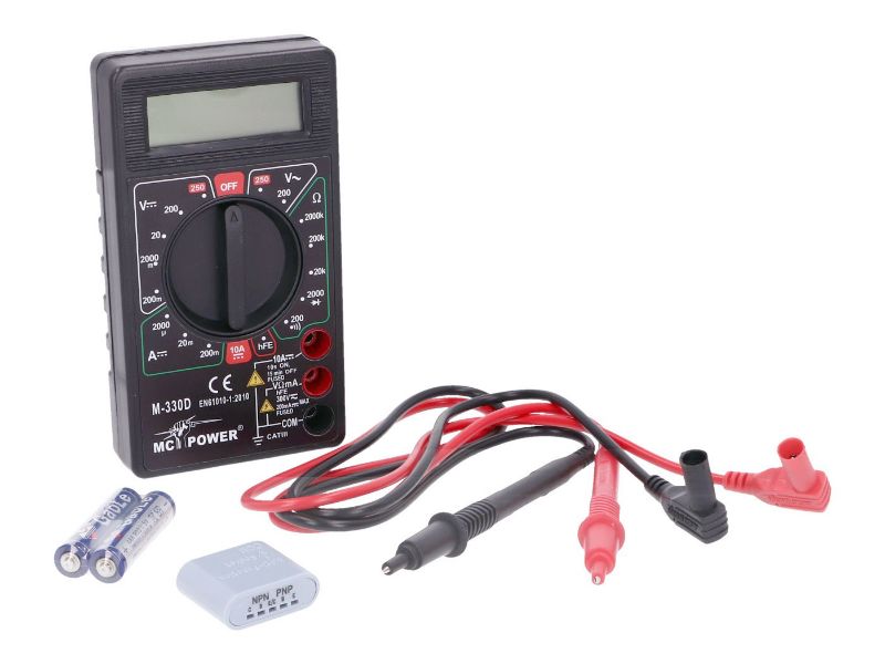 Obrázok z Multimeter digital MC POWER M-330D 