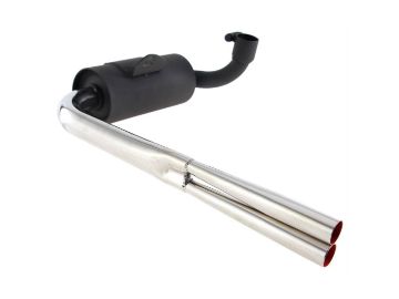 Obrázok z Výfuk racing  "Vintage" pre Vespa 125 VNA-TS, 150 VBA-Sprint, PX80-150, PE, Lusso