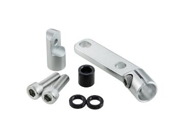 Obrázok z Držiak zrkadla SIP Series Pordoi pre montáž na dolnú časť riadidiel vpravo alebo vľavo pre všetky modely Vespa Classic