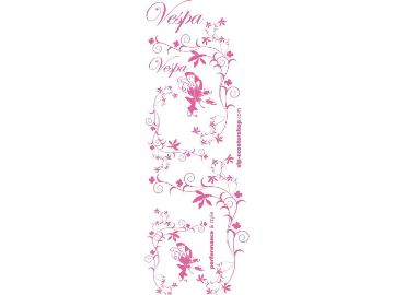 Obrázok z Samolepky sada SIP "Kvet" pre Vespu