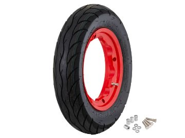 Obrázok z Koleso kompletné SIP Performance 3.50-10 59P TL, TT predné a zadné, pre Lambretta 125-200cc