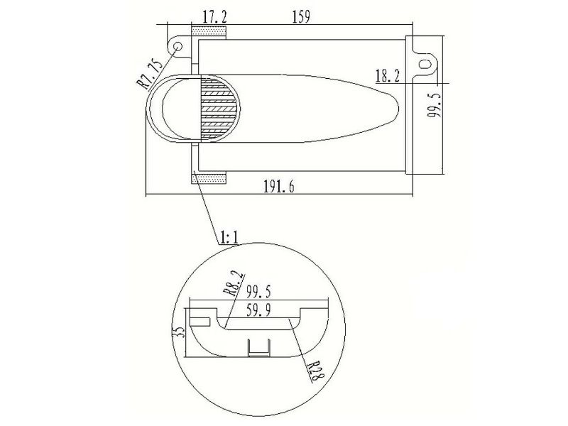 Obrázok z vzduchový filter -vložka pre blok motora ľavý pre Yamaha T-Max 500 01-07