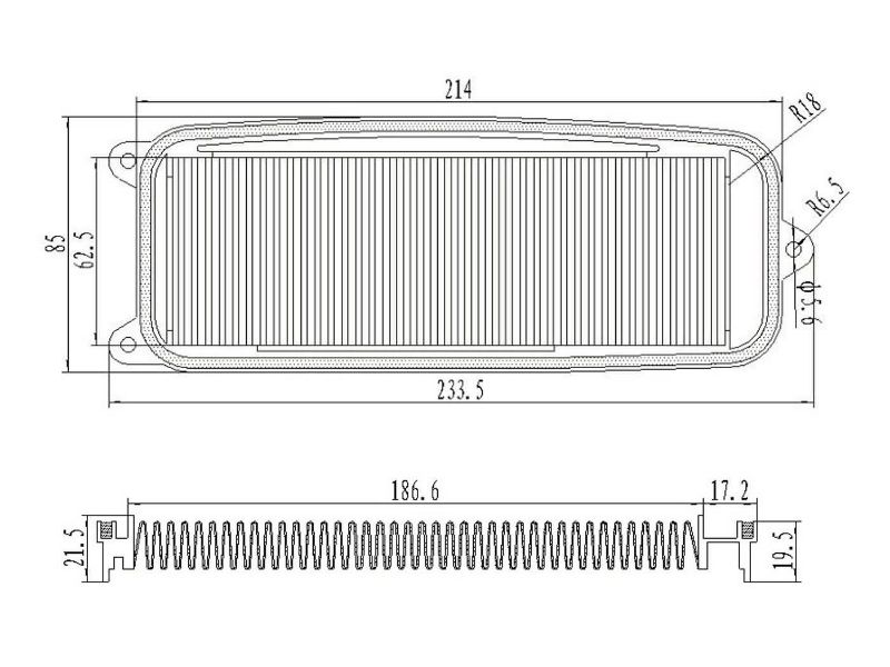 Obrázok z vzduchový filter náhrada pre Hyosung GV 125-250cc Aquila