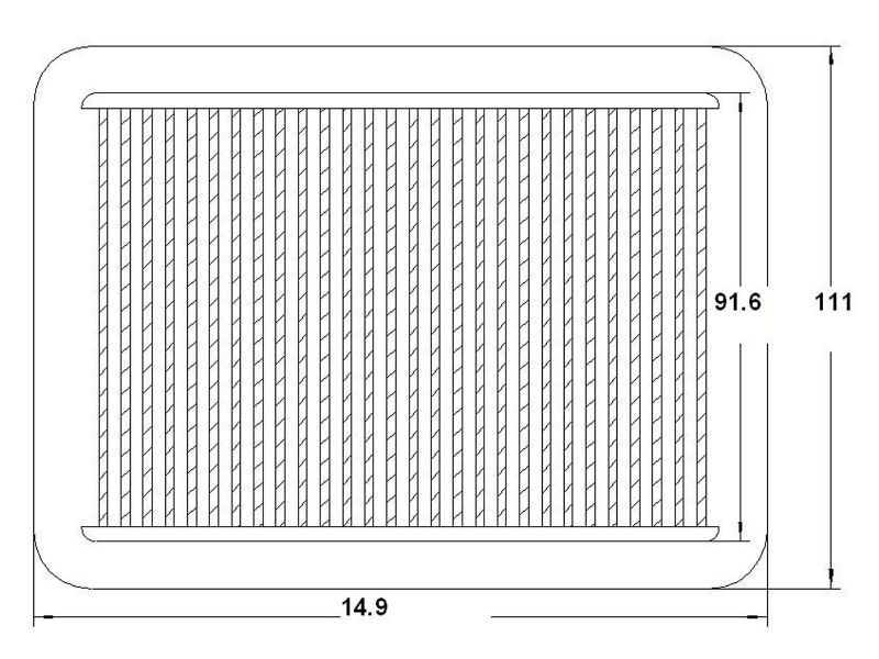 Obrázok z vzduchový filter -vložka nasavač pre Yamaha T-Max 500 2008-