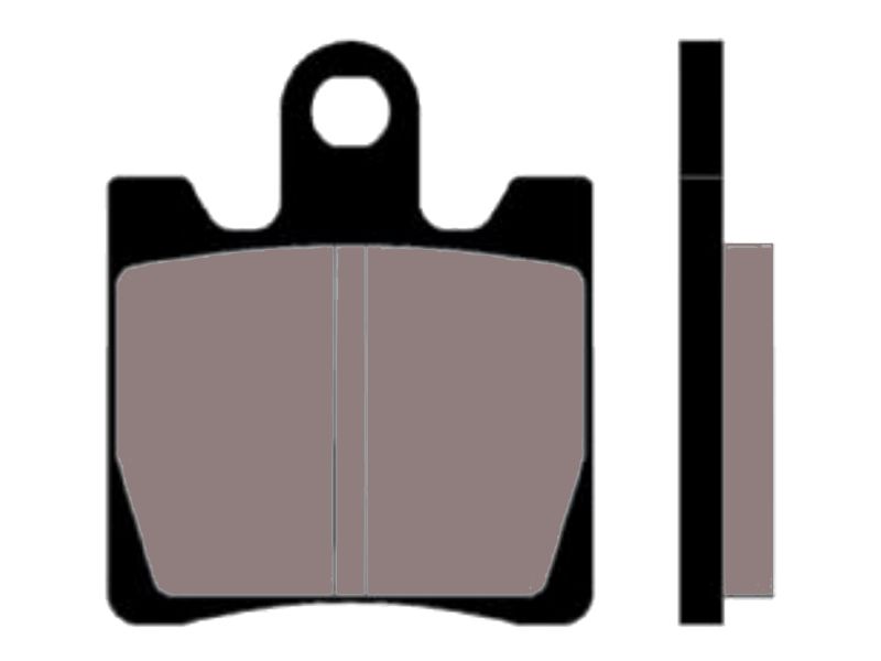 Obrázok z brzdové platničky Naraku sintered pre Suzuki AN Burgman 250, 400 -2006, SYM GTS 250 Joymax -2006