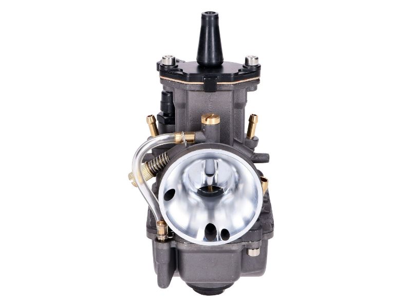 Obrázok z  karburátor Schmitt Gunmetal Edition plochý posuv V.2 Racing 21 mm