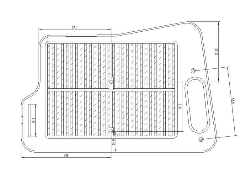 Obrázok z vzduchový filter pre Suzuki Burgman 400 2007-